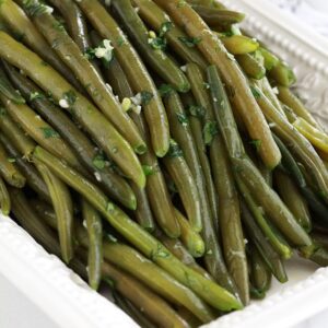 Haricot vert à l'ail
